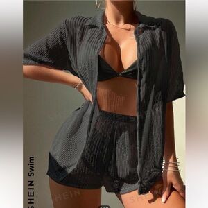 Beach shirt and shorts